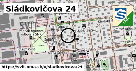 Sládkovičova 24, Svit