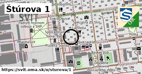 Štúrova 1, Svit