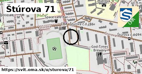 Štúrova 71, Svit