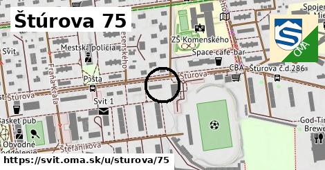 Štúrova 75, Svit