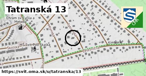 Tatranská 13, Svit