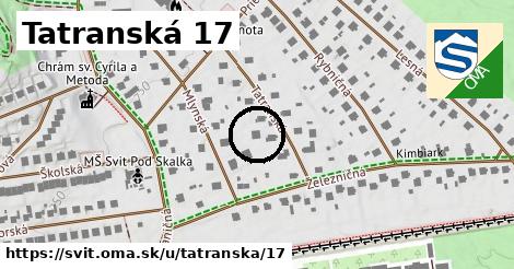 Tatranská 17, Svit