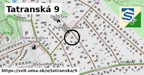 Tatranská 9, Svit