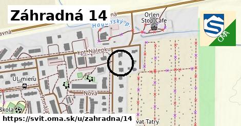 Záhradná 14, Svit
