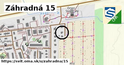 Záhradná 15, Svit