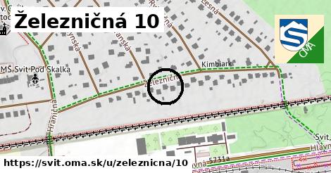 Železničná 10, Svit