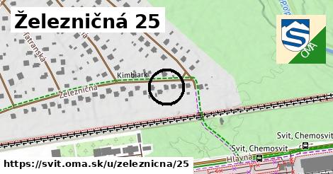 Železničná 25, Svit