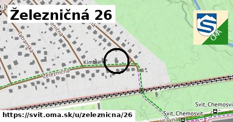 Železničná 26, Svit