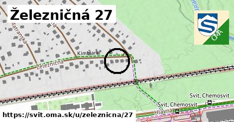 Železničná 27, Svit