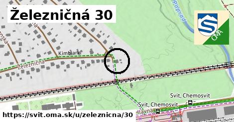 Železničná 30, Svit