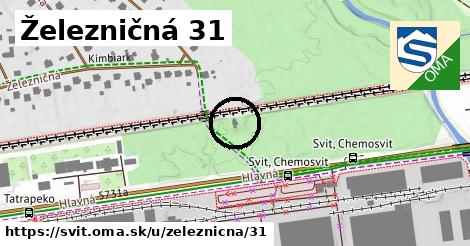 Železničná 31, Svit