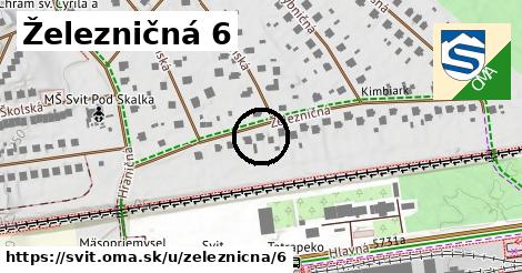 Železničná 6, Svit