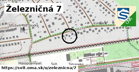 Železničná 7, Svit