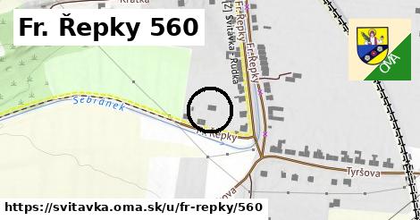 Fr. Řepky 560, Svitávka