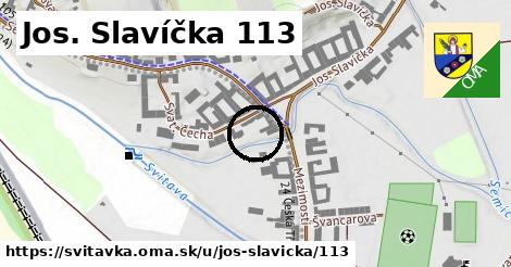 Jos. Slavíčka 113, Svitávka