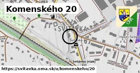 Komenského 20, Svitávka