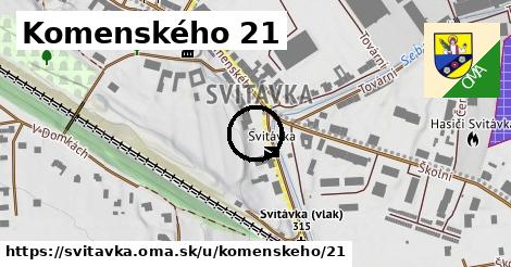 Komenského 21, Svitávka