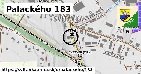 Palackého 183, Svitávka