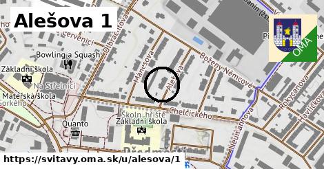 Alešova 1, Svitavy