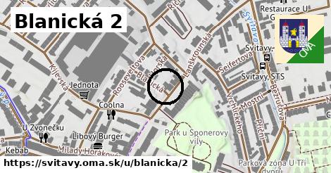 Blanická 2, Svitavy