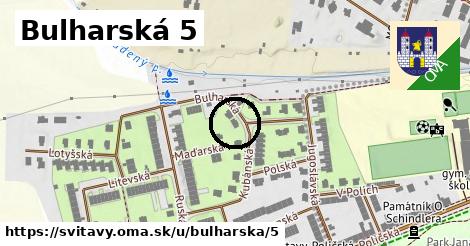 Bulharská 5, Svitavy