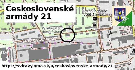 Československé armády 21, Svitavy