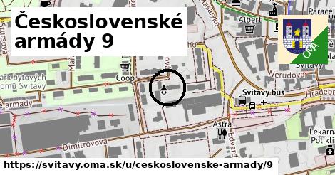 Československé armády 9, Svitavy