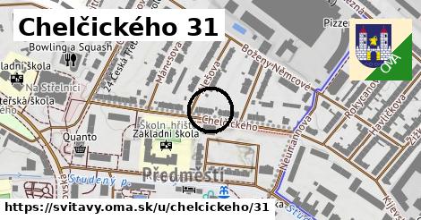 Chelčického 31, Svitavy