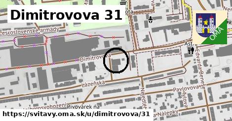 Dimitrovova 31, Svitavy