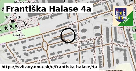 Františka Halase 4a, Svitavy
