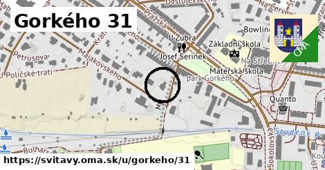 Gorkého 31, Svitavy