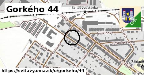 Gorkého 44, Svitavy