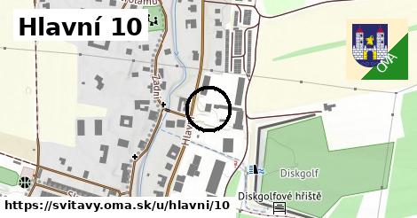 Hlavní 10, Svitavy