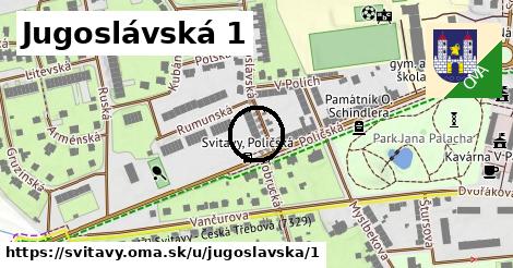 Jugoslávská 1, Svitavy