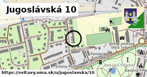 Jugoslávská 10, Svitavy