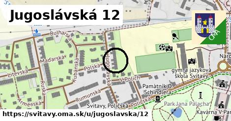 Jugoslávská 12, Svitavy