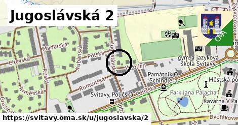 Jugoslávská 2, Svitavy