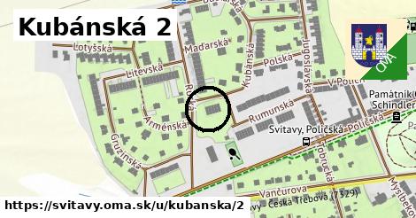 Kubánská 2, Svitavy