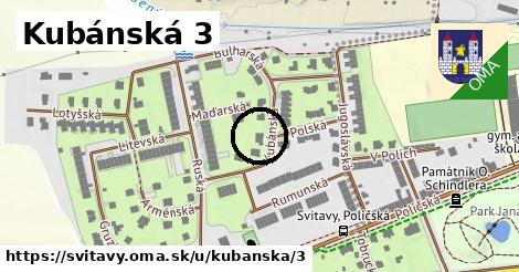 Kubánská 3, Svitavy