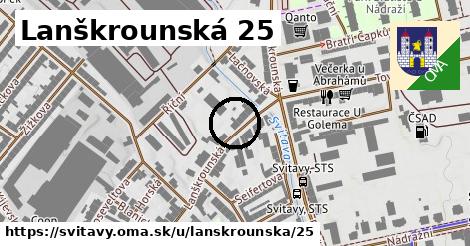 Lanškrounská 25, Svitavy