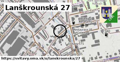 Lanškrounská 27, Svitavy