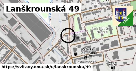 Lanškrounská 49, Svitavy