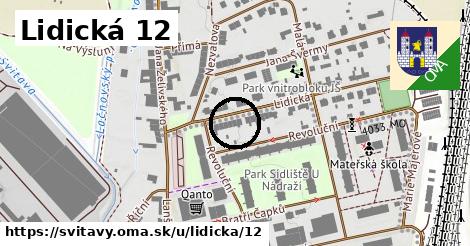 Lidická 12, Svitavy