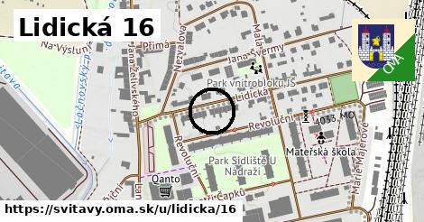 Lidická 16, Svitavy