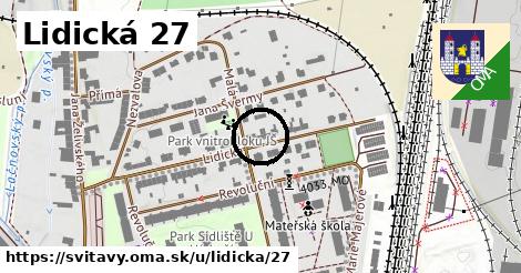 Lidická 27, Svitavy
