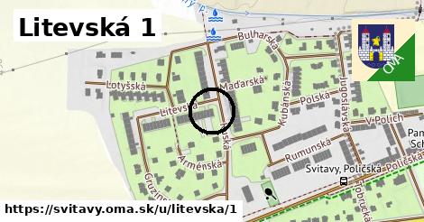 Litevská 1, Svitavy