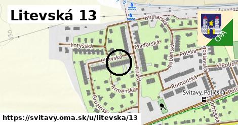 Litevská 13, Svitavy