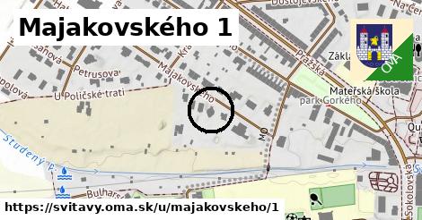 Majakovského 1, Svitavy