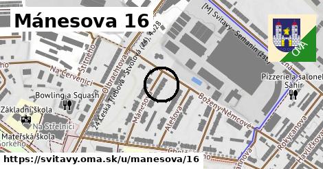 Mánesova 16, Svitavy