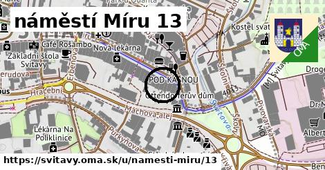 náměstí Míru 13, Svitavy